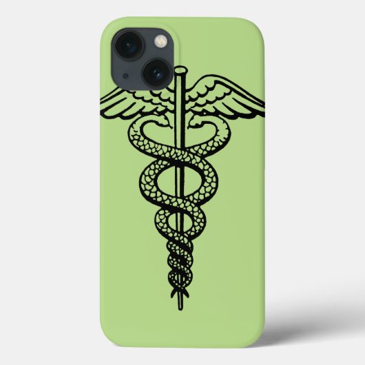 Het symbool Caduceus Case-Mate iPhone Case (Achterkant)
