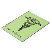 Het symbool Caduceus Notitieboek (Linkerzijde)