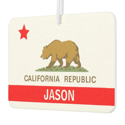 Het symbool van Californië Luchtverfrisser (Links)