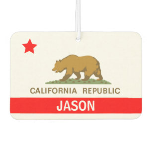Het symbool van Californië Luchtverfrisser