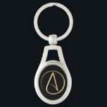Het Symbool van de atheïst Sleutelhanger<br><div class="desc">GELIEVE VAN NOTA TE NEMEN: HET SYMBOOL VAN DE ATHEÏST IS EEN AFBEELDING MET EEN EFFECT VAN HET METAAL. HET IS GEEN METAAL. Dit bepaalde symbool van de Atheïst is een gestileerde brief "A", die een zeer ruimteleeftijdsverschijning heeft. Het atheïsme is geen ongeloof in God. Het is een gebrek aan...</div>