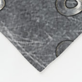 Het Symbool van de Dia van de grot in de Verdrukte Fleece Deken (Hoek)