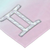 Het Symbool van de Dierenriem van Tweeling van het Tafelkleed (Gekanteld)