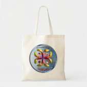 Het symbool van de mondiale eenheid tote bag (Voorkant)