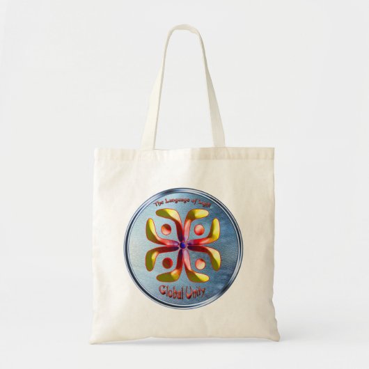 Het symbool van de mondiale eenheid tote bag (Voorkant)