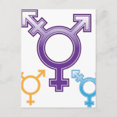 Het Symbool van de seksualiteit Briefkaart (Voorkant)