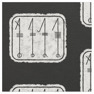 Het symbool van de Sventhorn Viking Stof