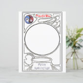 Het symbool van de vreedzame gebaar (Staand voorkant)