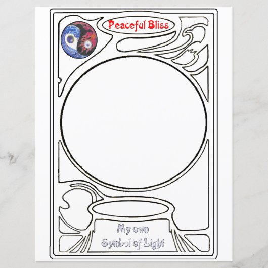 Het symbool van de vreedzame gebaar (Voorkant)