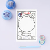 Het symbool van de vreedzame gebaar flyer (Enkel)