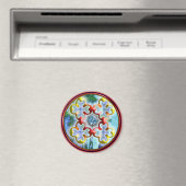 Het symbool van de vreedzame gebaar magneet (Insitu (Vaatwasser))
