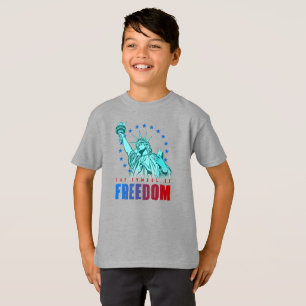 Het symbool van de vrijheid Kinder T-shirt
