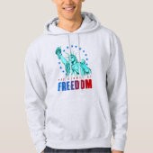 Het symbool van de vrijheid | Mannen Hoodie (Voorkant)