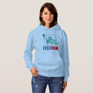 Het symbool van de vrijheid   Vrouwenhoodie Hoodie