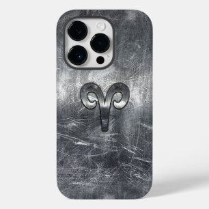 Het Symbool van de Zodiek van de groeven in Zilver Case-Mate iPhone 14 Pro Hoesje