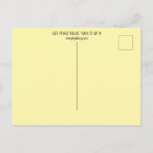 Het symbool van echte vrede briefkaart (Achterkant)