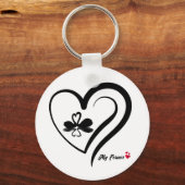 Het symbool van eeuwige liefde - Sleutelhanger Des (Voorkant)