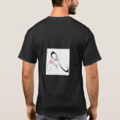 Het symbool van grootsheid: een weerspiegeling van t-shirt (Achterkant)