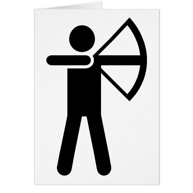 Het Symbool van het boogschieten (Voorkant)