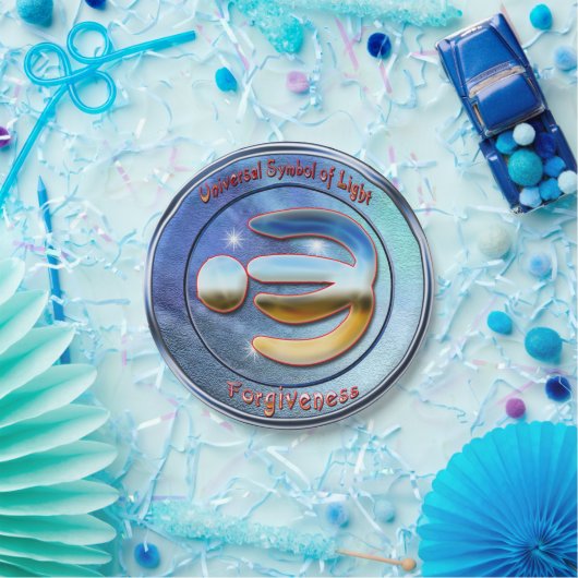 Het symbool van vergeving papieren bordje (Feest)