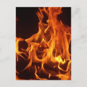 Het symbool voor de brand van het element briefkaart (Voorkant)