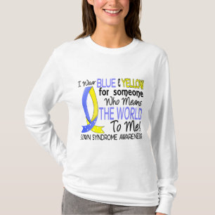 Het syndroom van de wereld naar mij toe t-shirt