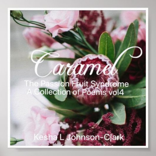 Het syndroom van Passion Fruit: Caramel Book Hoesj Poster (Voorkant)