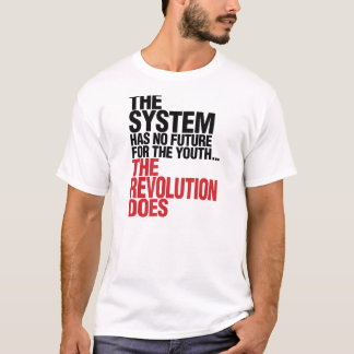 HET SYSTEEM HEEFT GEEN TOEKOMST VOOR DE JEUGD T-SHIRT