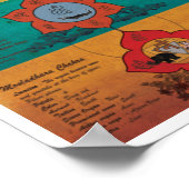 Het systeem van kras poster (Hoek)