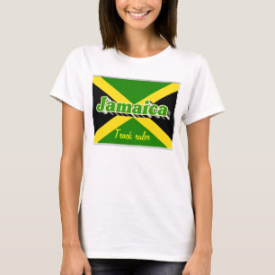 Het t-overhemd-spoor van Jamaïca heerser T-shirt