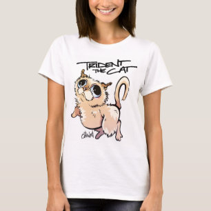 Het T-shirt 01 van het Karakter van het Kat uitpro