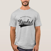 Het T-shirt 'De Beste Stiefvader ter Wereld' (Voorkant)