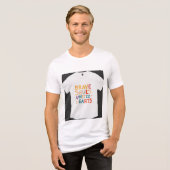Het T-shirt heeft de uitdrukking "Brave Soul" (Voorkant volledig)