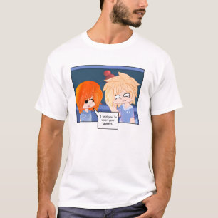 Het T-shirt "Ik heb je gezegd dat je je bril moet