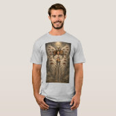 Het T-shirt met de 4 levende wezens (Voorkant volledig)
