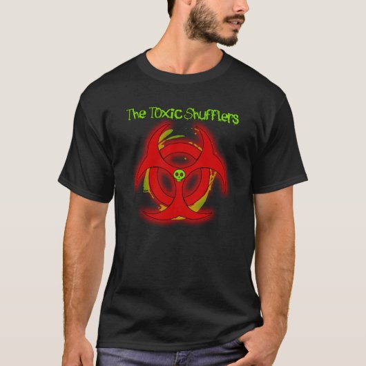 Het T-shirt met de giftige Shufflers (Voorkant)