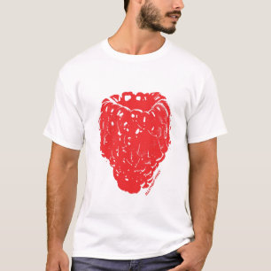 Het T-shirt met frambozen