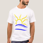 Het T-shirt met het naturistsymbool (Voorkant)