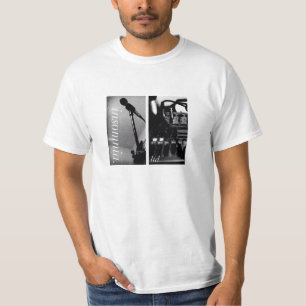 Het T-shirt "Muziek is leven"