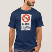 Het T-shirt No-Haiku (Voorkant)