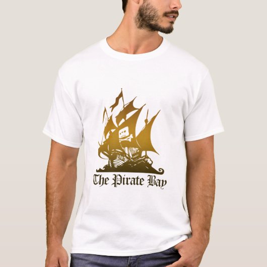 Het T-shirt Pirate Bay Brown (Voorkant)