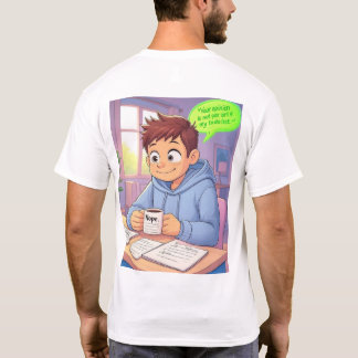 Het T-shirt "Uw mening is niet mijn cijfer"