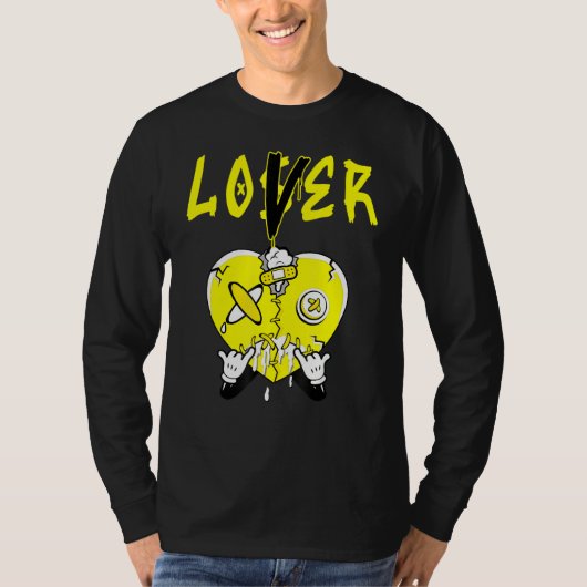 Het T-shirt van 4 s van de bliksem om Loser 5 Race (Voorkant)