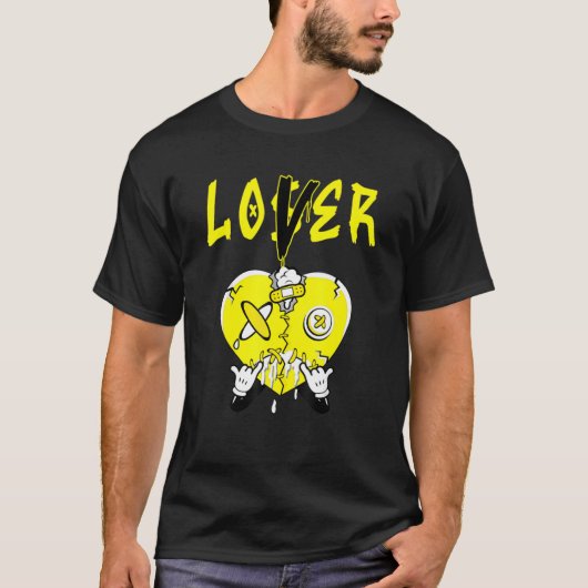 Het T-shirt van 4 s van de bliksem om Loser 5 Race (Voorkant)
