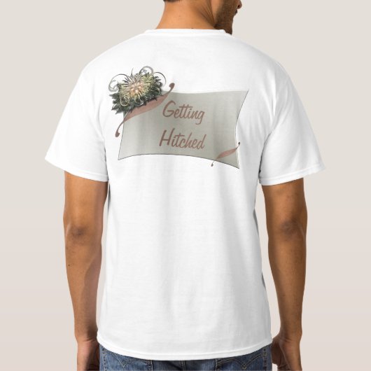 Het T-shirt van Bride Funny Unisex (Achterkant)