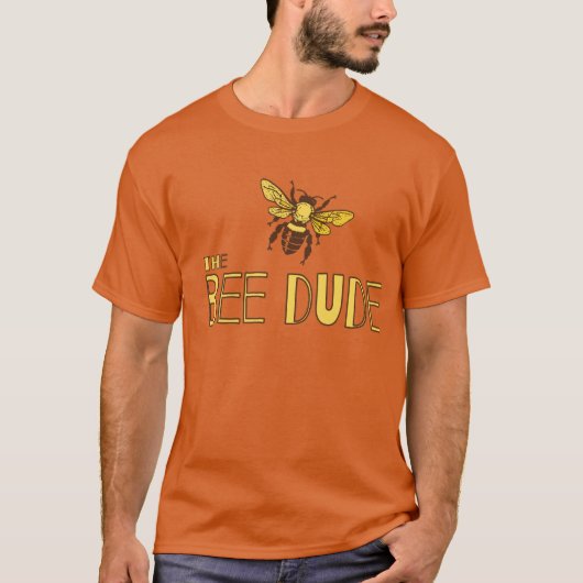 Het T-shirt van de Bee Man voor bijen (Voorkant)