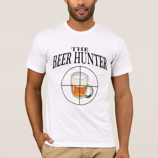 Het T-shirt van de Bierjager (Voorkant)