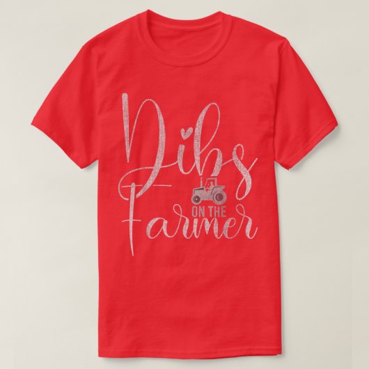 Het T-shirt van de boer voor de vrouw van de boer (Design voorkant)