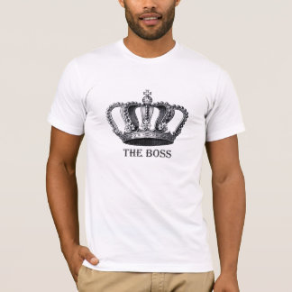 Het  T-shirt van de Boss-ronde