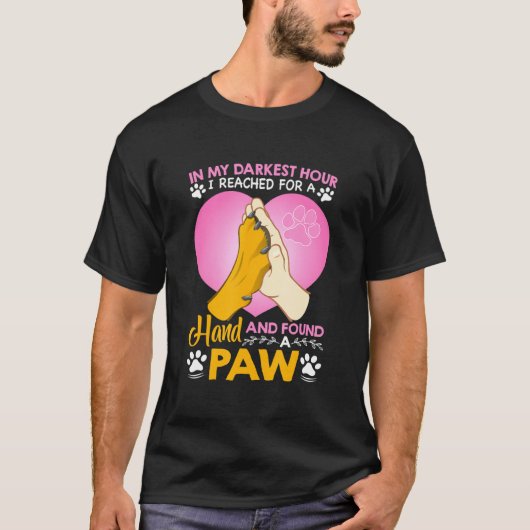 Het T-shirt van de hond dat ik een hand had gevond (Voorkant)